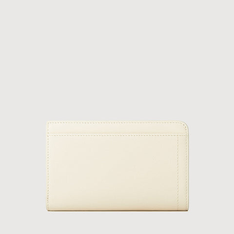 NANA BIFOLD 3/4 WALLET WITH EXTERNAL COIN COMPARTMENT