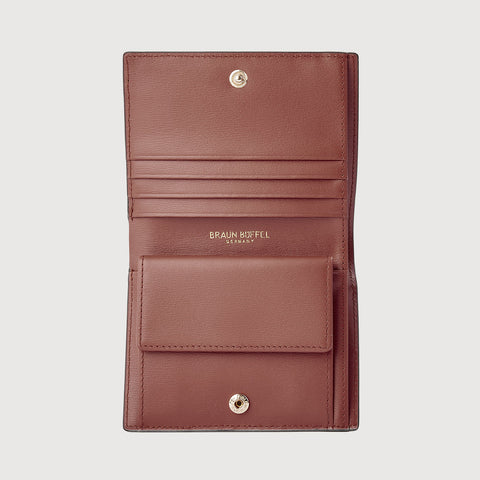 VILLE BIFOLD SMALL WALLET WITH COIN COMPARTMENT