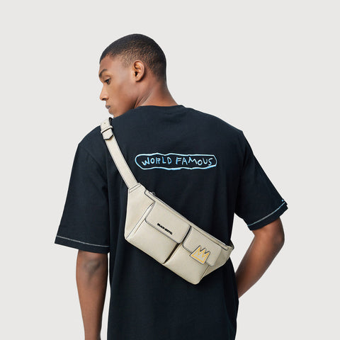 BASQUIAT SMALL WAIST POUCH