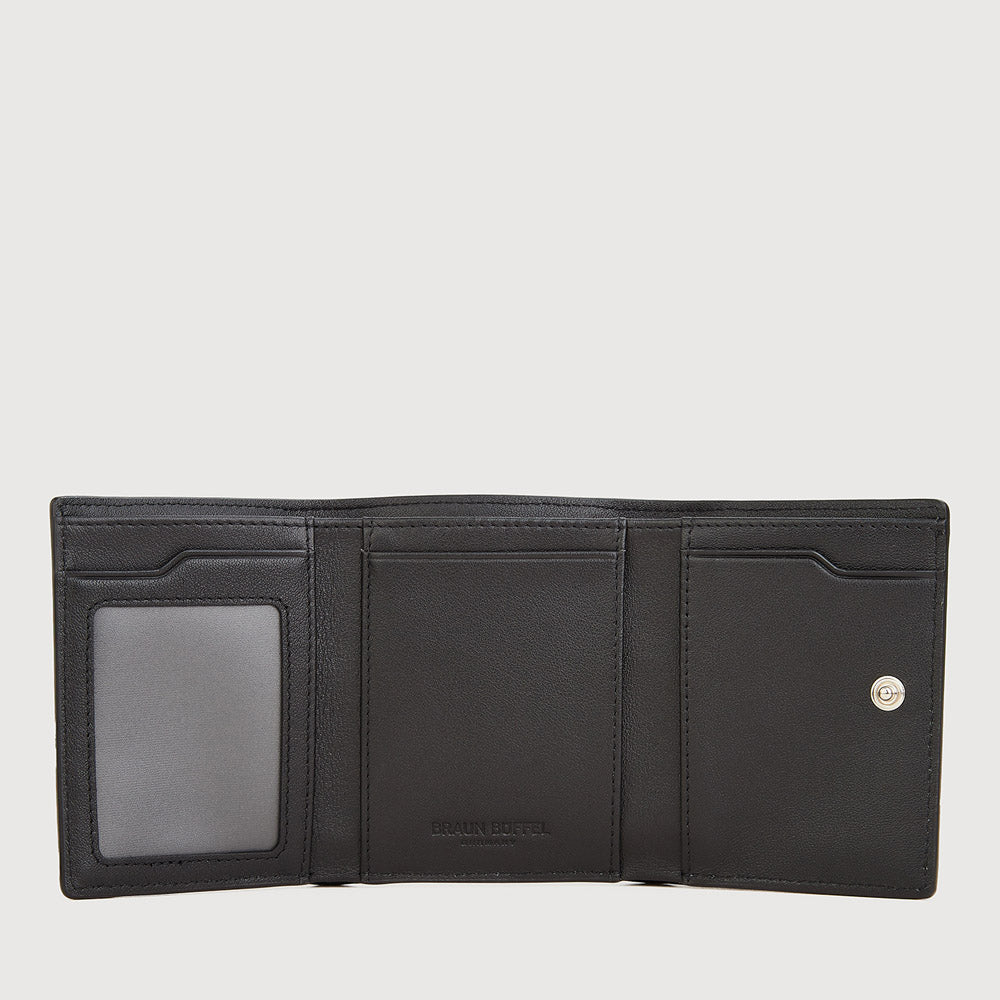 RHEA TRIFOLD SMALL WALLET WITH EXTERNAL COIN COMPARTMENT – Braun