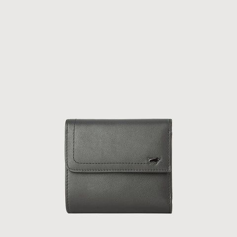 NANA TRIFOLD SMALL WALLET WITH EXTERNAL COIN COMPARTMENT