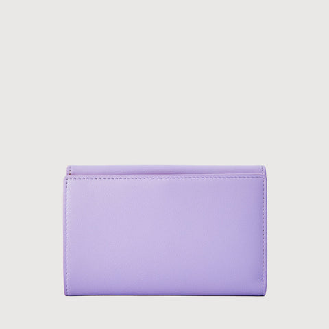 PAN BIFOLD 3/4 WALLET WITH EXTERNAL COIN COMPARTMENT