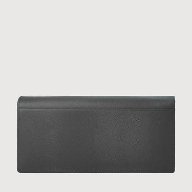 EYANA BI-FOLD LONG WALLET (BOX GUSSET WITH ZIP)