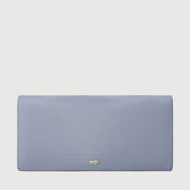 EYANA BI-FOLD LONG WALLET (BOX GUSSET WITH ZIP)