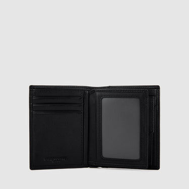 BINDA VERTICAL WALLET WITH COIN COMPARTMENT