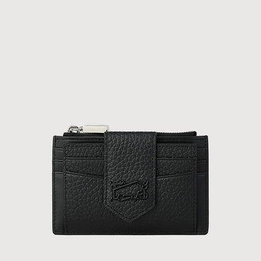 BINDAN CARD HOLDER WITH EXTERNAL COIN COMPARTMENT