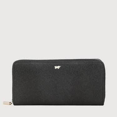CANVA ZIP LONG WALLET (3 GUSSET)