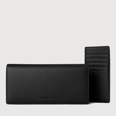 NINA BI-FOLD LONG WALLET WITH ZIP COMPARTMENT (BOX GUSSET)