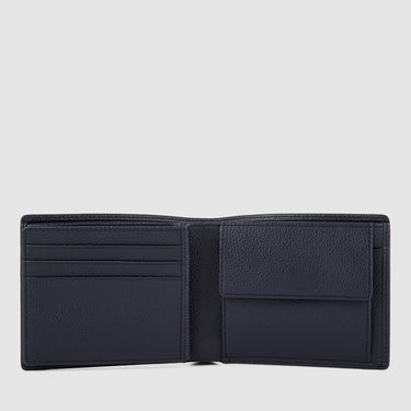 SHON CENTRE FLAT WALLET WITH COIN COMPARTMENT
