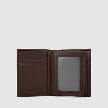 BINDA VERTICAL WALLET WITH COIN COMPARTMENT