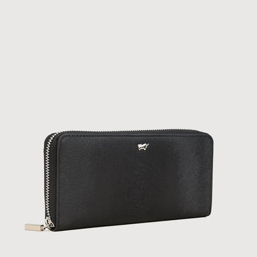CANVA ZIP LONG WALLET (3 GUSSET)