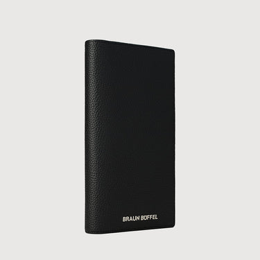 CASPER BIFOLD LONG WALLET WITH ZIP COMPARTMENT (BOX GUSSET)