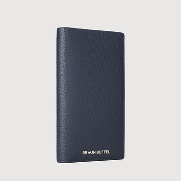 CASPER BIFOLD LONG WALLET WITH ZIP COMPARTMENT (BOX GUSSET)