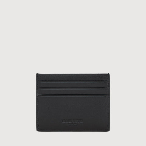 ELARA FLAT CARD HOLDER WITH COIN COMPARTMENT