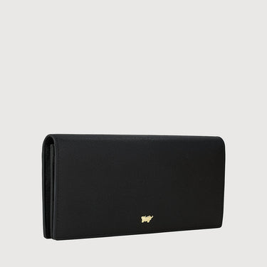 NOLEN BIFOLD LONG WALLET WITH ZIP COMPARTMENT (BOX GUSSET)