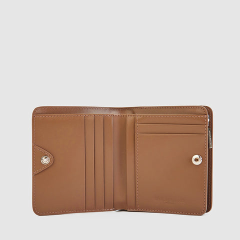 NOLEN BIFOLD SMALL WALLET WITH COIN COMPARTMENT