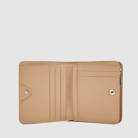 NOLEN BIFOLD SMALL WALLET WITH COIN COMPARTMENT