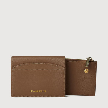 OPHINE TRIFOLD MINI WALLET WITH DETACHABLE COIN HOLDER
