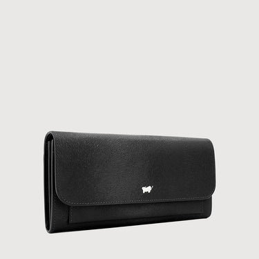 PAN BIFOLD LONG WALLET WITH ZIP COMPARTMENT (ZIP GUSSET)