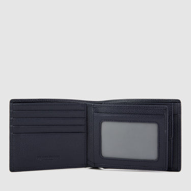 SHON CENTRE FLAT WALLET WITH COIN COMPARTMENT