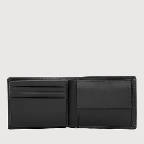 STUDIO CENTRE FLAP WALLET WITH COIN COMPARTMENT