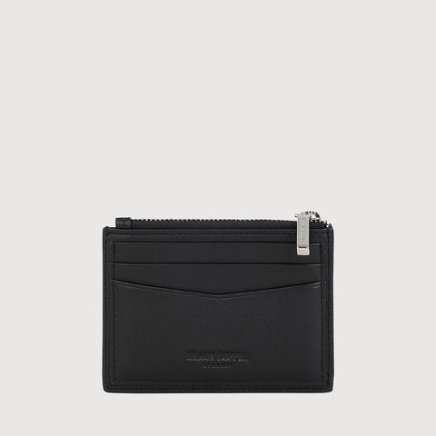 URANIA COIN HOLDER WITH EXTERNAL CARD SLOTS