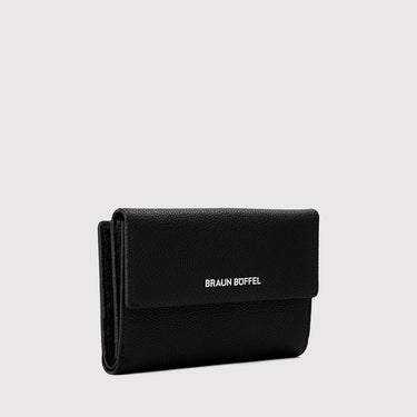 VERA BIFOLD SHORT WALLET WITH EXTERNAL COIN COMPARTMENT