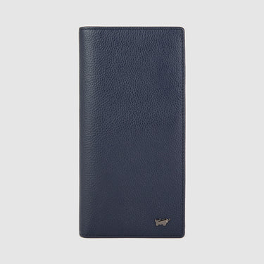 SHON BIFOLD LONG WALLET WITH ZIP COMPARTMENT (BOX GUSSET)