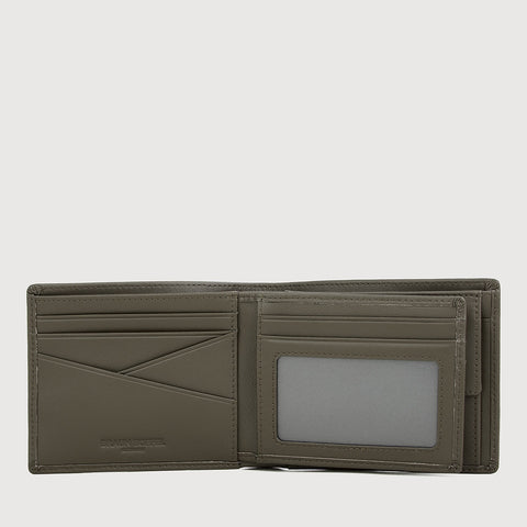 STUDIO CENTRE FLAP WALLET WITH COIN COMPARTMENT