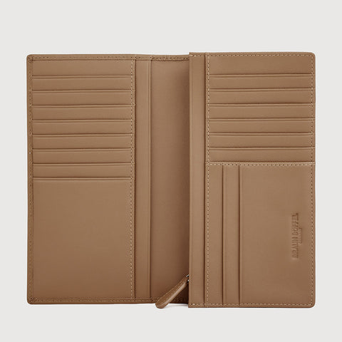 ADAM BIFOLD LONG WALLET WITH ZIP COMPARTMENT