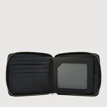 GALLION ZIP CENTRE FLAP CARD WALLET