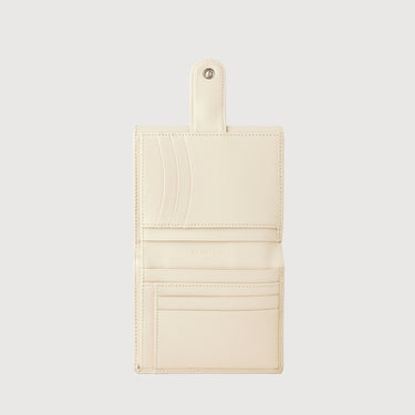 HINNA BIFOLD SMALL WALLET WITH EXTERNAL COIN COMPARTMENT