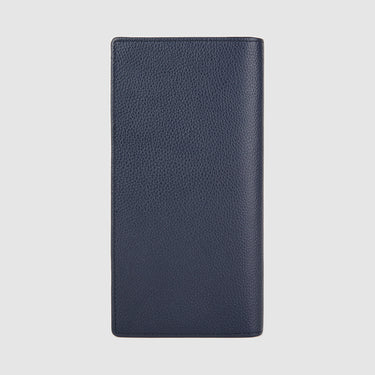 SHON BIFOLD LONG WALLET WITH ZIP COMPARTMENT (BOX GUSSET)
