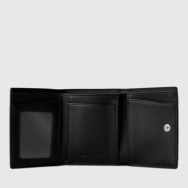 SOPHENA TRIFOLD SMALL WALLET WITH EXTERNAL COIN COMPARTMENT