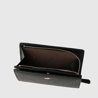 NOLEN BIFOLD 3/4 WALLET WITH EXTERNAL COIN COMPARTMENT