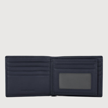 STITCH BIFOLD CENTRE FLAP CARDS WALLET