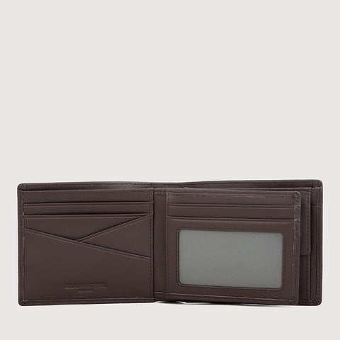 STUDIO CENTRE FLAP WALLET WITH COIN COMPARTMENT