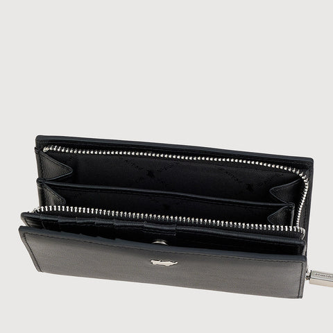 URANIA BIFOLD 3/4 WALLET WITH EXTERNAL COIN COMPARTMENT