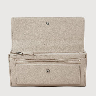 VERA BIFOLD LONG WALLET WITH ZIP COMPARTMENT (BOX GUSSET)