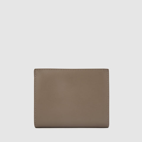 NOLEN BIFOLD 3/4 WALLET WITH ZIP COIN COMPARTMENT