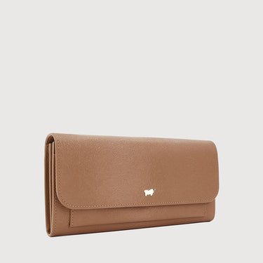 PAN BIFOLD LONG WALLET WITH ZIP COMPARTMENT (ZIP GUSSET)