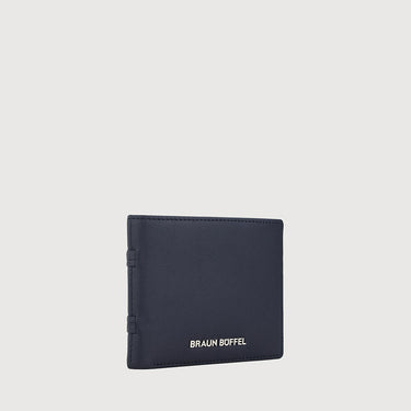 STITCH BIFOLD CENTRE FLAP CARDS WALLET