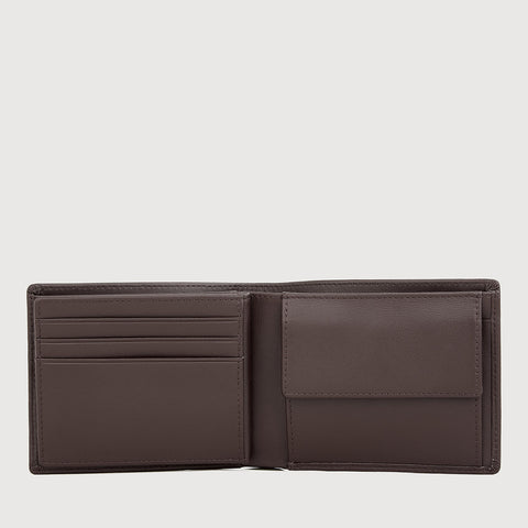 STUDIO CENTRE FLAP WALLET WITH COIN COMPARTMENT