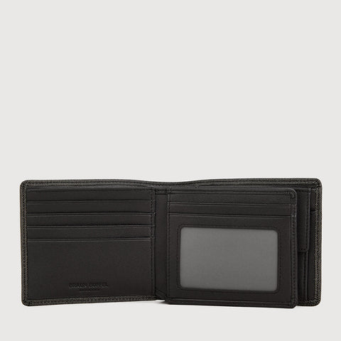 NIMES CENTRE FLAP WALLET WITH COIN COMPARTMENT