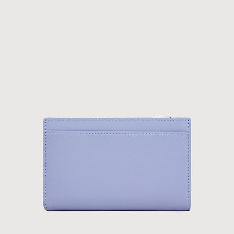 URANIA BIFOLD 3/4 WALLET WITH EXTERNAL COIN COMPARTMENT