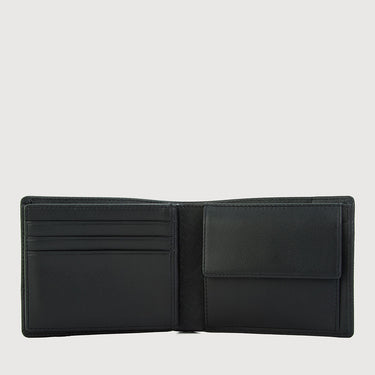 GALLION CENTRE FLAP WALLET WITH COIN COMPARTMENT