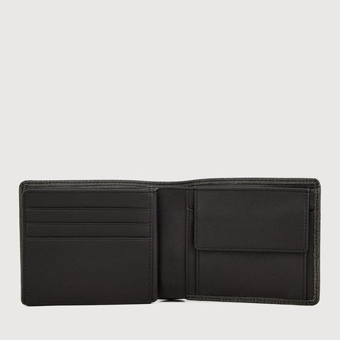 NIMES CENTRE FLAP WALLET WITH COIN COMPARTMENT