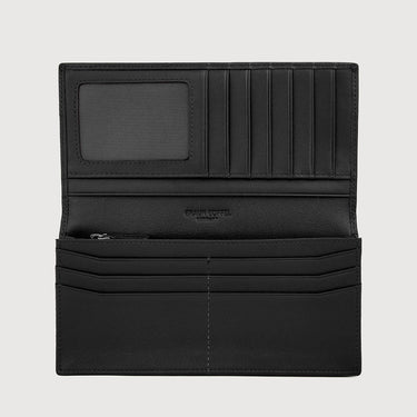 STRAZA BIFOLD LONG WALLET WITH ZIP COMPARTMENT (BOX GUSSET)