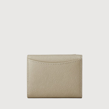 SOPHENA TRIFOLD SMALL WALLET WITH EXTERNAL COIN COMPARTMENT