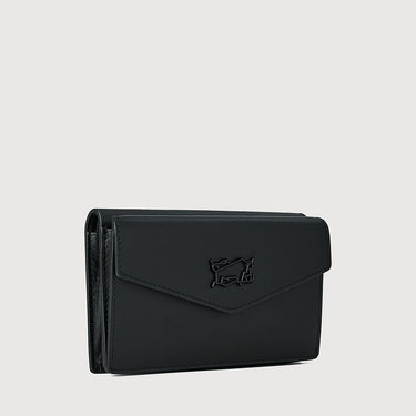 SUPERSTAR BI-FOLD SHORT WALLET WITH EXTERNAL COIN COMPARTMENT